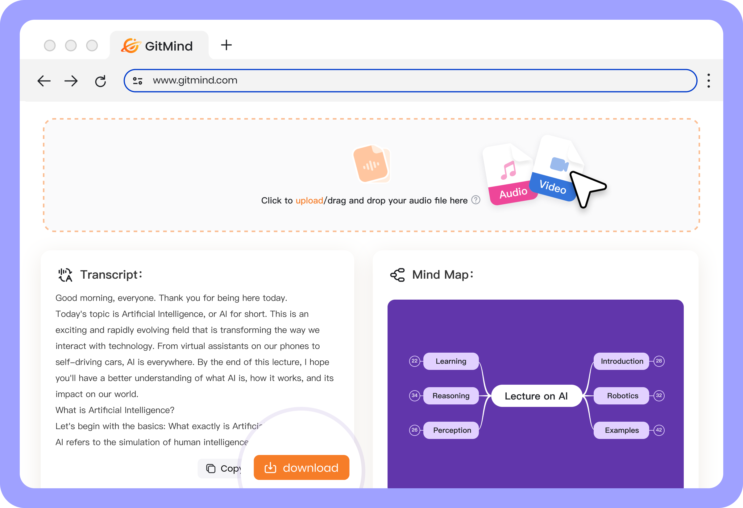 audio video summary steps