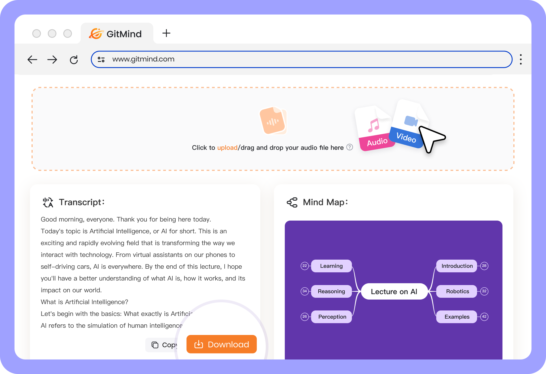 audio video summary steps