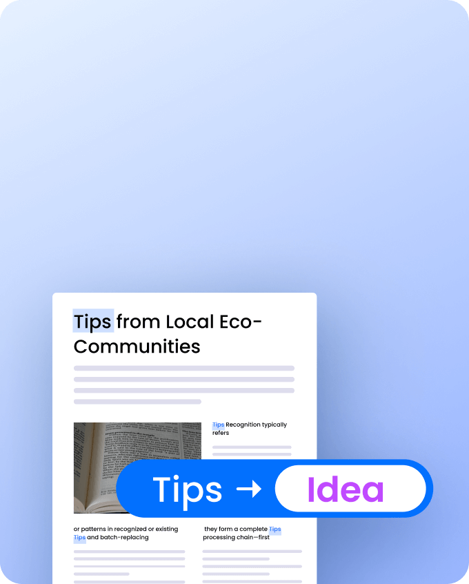 文本查找与替换