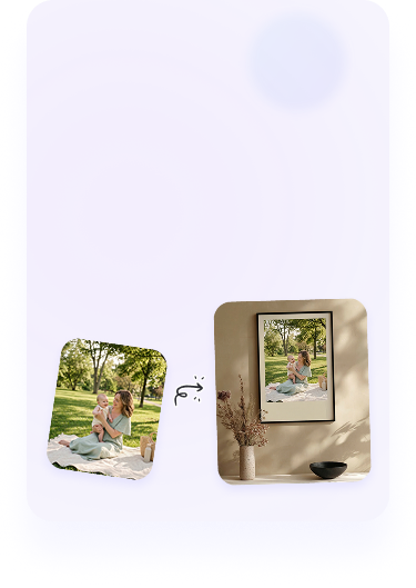 将低分辨率的图片提升为高清打印品质，适合海报和装饰画输出，细节清晰呈现。