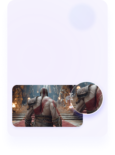 游戏和直播截图优化，AI让画面更高清有质感