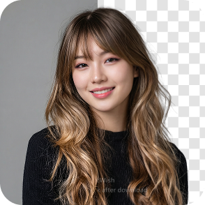 人像抠图并用于社交头像制作