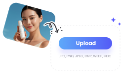 在线图片清晰化工具上传页面展示