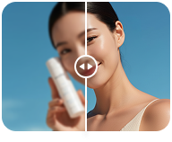 人像照片变清晰处理前后对比