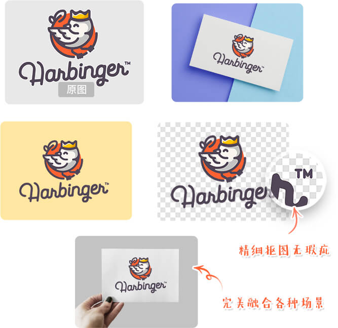 logo抠图换背景