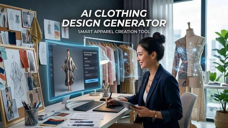 AI 服装设计生成器：轻松打造服装设计 | 录咖