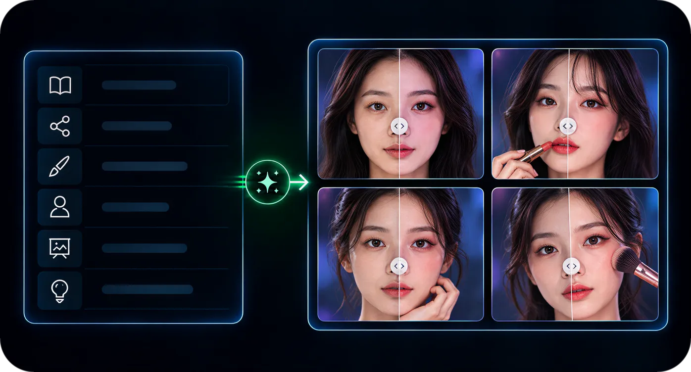 满足各种美妆创意
